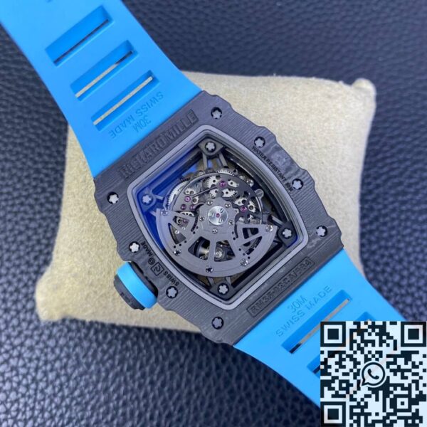 RM35 Richard Mille RM35-02 Blue Rubber Straps T+ Factory