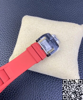 T+ Factory Richard Mille RM35-02 Red Rubber Strap Watch