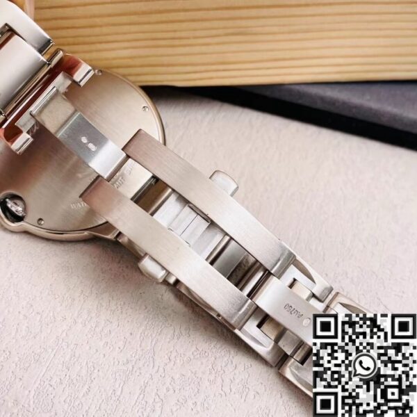Cartier Ballon Bleu Chronographe WE9009Z3 Silver Dial 42mm