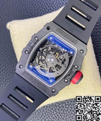T+ Factory RM35-02 Richard Mille Black Carbon Fiber Case Watch