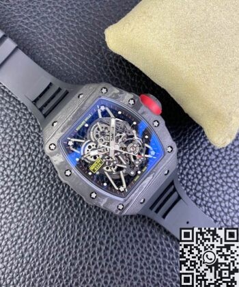 T+ Factory RM35-02 Richard Mille Black Carbon Fiber Case Watch