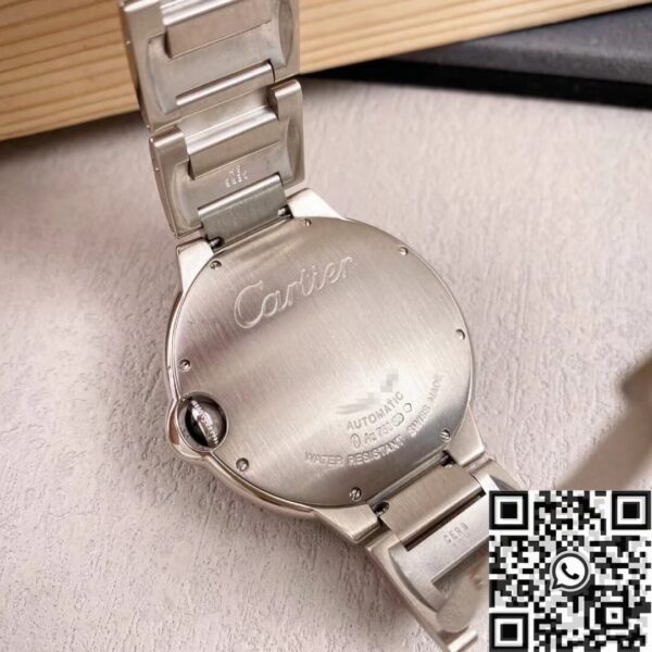 Cartier Ballon Bleu Chronographe WE9009Z3 Silver Dial 42mm