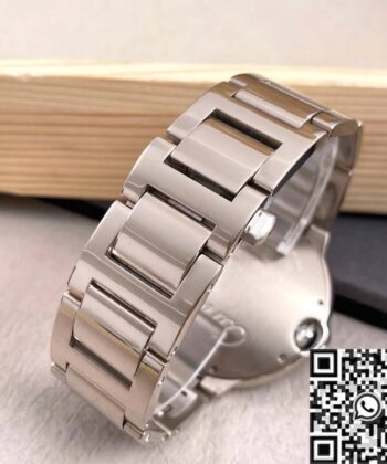 Cartier Ballon Bleu Chronographe WE9009Z3 Silver Dial 42mm