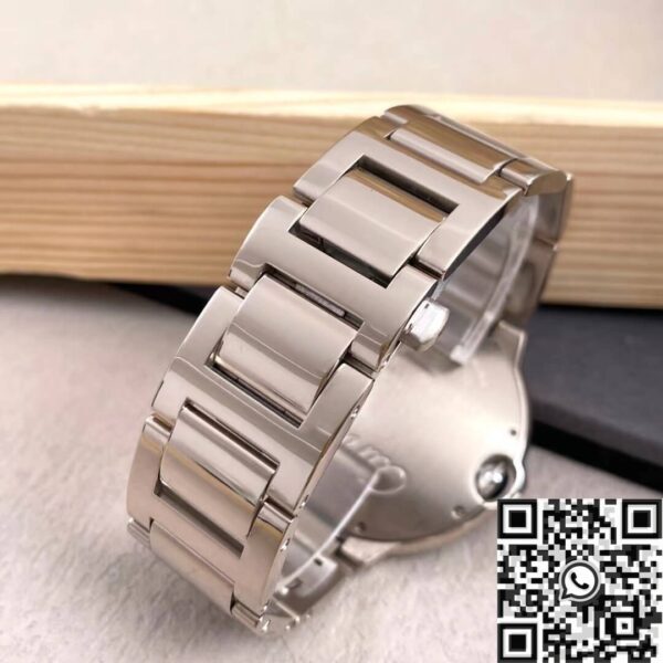 Cartier Ballon Bleu Chronographe WE9009Z3 Silver Dial 42mm