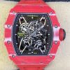T+ Factory RM35-02 Watch Richard Mille Red Carbon Fiber Case
