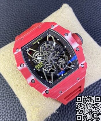 T+ Factory RM35-02 Watch Richard Mille Red Carbon Fiber Case