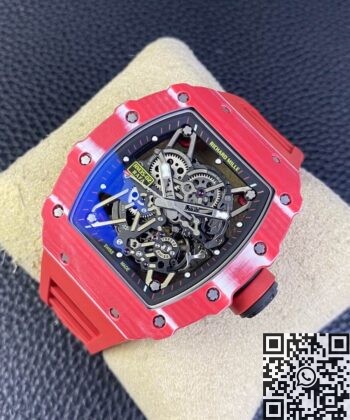 T+ Factory RM35-02 Watch Richard Mille Red Carbon Fiber Case