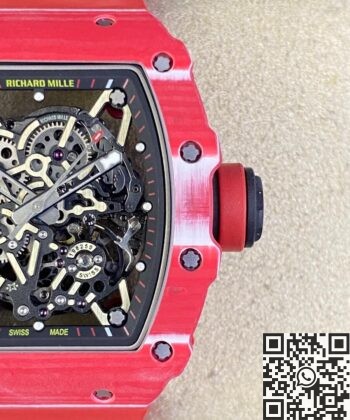 T+ Factory RM35-02 Watch Richard Mille Red Carbon Fiber Case