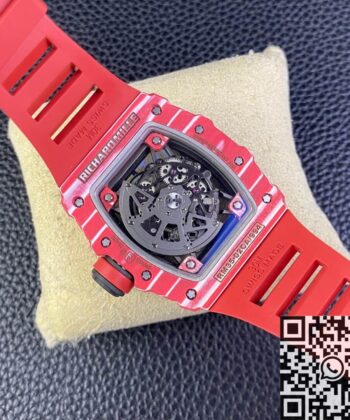 T+ Factory RM35-02 Watch Richard Mille Red Carbon Fiber Case