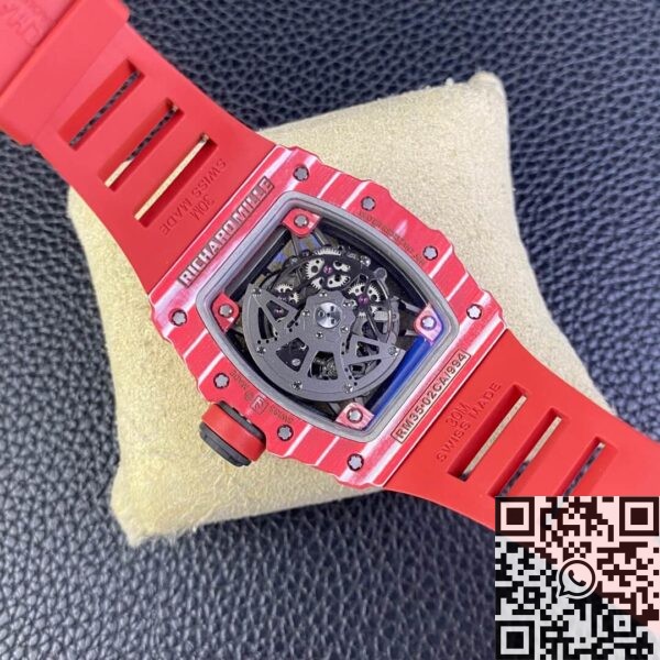 T+ Factory RM35-02 Watch Richard Mille Red Carbon Fiber Case