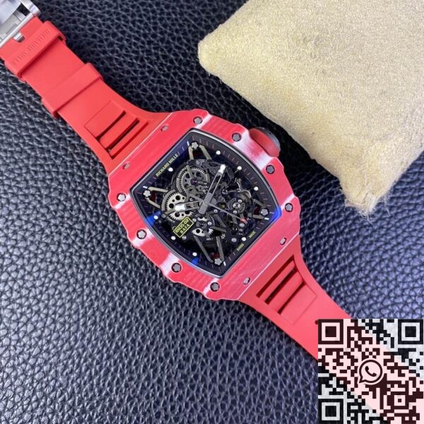 T+ Factory RM35-02 Watch Richard Mille Red Carbon Fiber Case