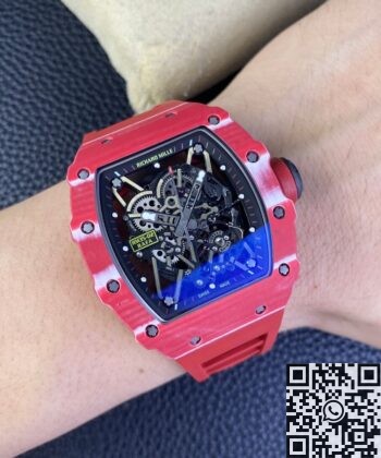 T+ Factory RM35-02 Watch Richard Mille Red Carbon Fiber Case