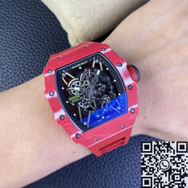 T+ Factory RM35-02 Watch Richard Mille Red Carbon Fiber Case