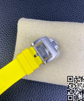 RM35-02 Replica Watch Richard Mille Carbon Fiber Case Yellow