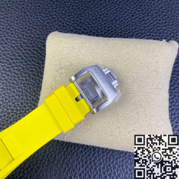RM35-02 Replica Watch Richard Mille Carbon Fiber Case Yellow