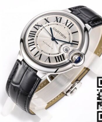 Cartier Ballon Bleu Women​ WSBB0026 Silver Gray Dial Size 42mm