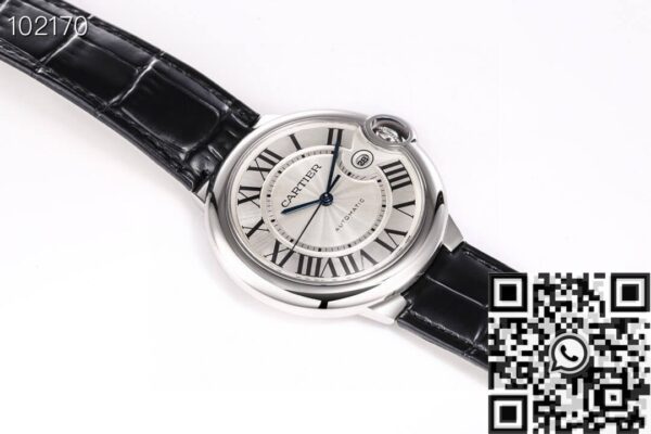 Cartier Ballon Bleu Women​ WSBB0026 Silver Gray Dial Size 42mm