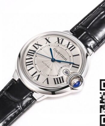 Cartier Ballon Bleu Women​ WSBB0026 Silver Gray Dial Size 42mm