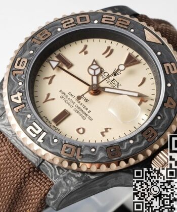 DIW Custom GMT-Master II Rolex Middle Eastern Numbers Watch