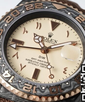 DIW Custom GMT-Master II Rolex Middle Eastern Numbers Watch