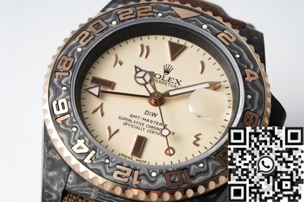 DIW Custom GMT-Master II Rolex Middle Eastern Numbers Watch