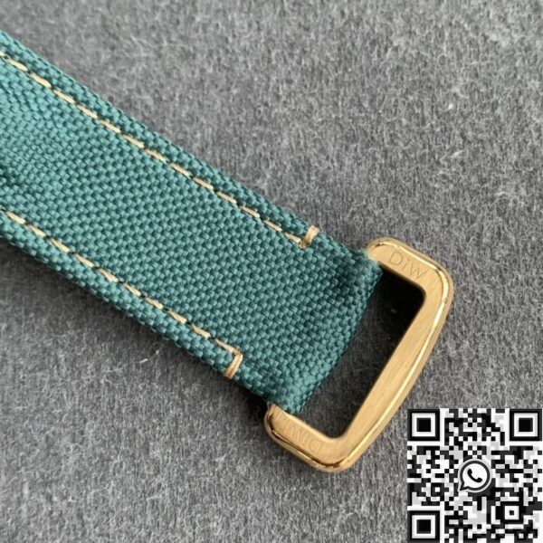 Green Rolex GMT Master II DIW Custom Fabric Strap Watch