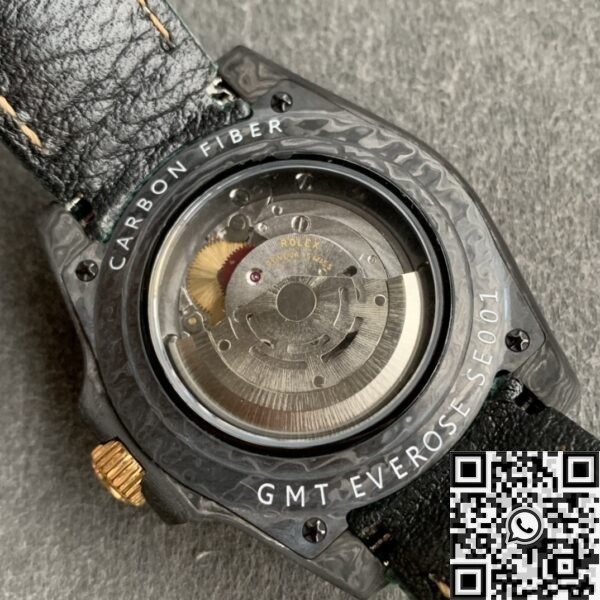 Green Rolex GMT Master II DIW Custom Fabric Strap Watch