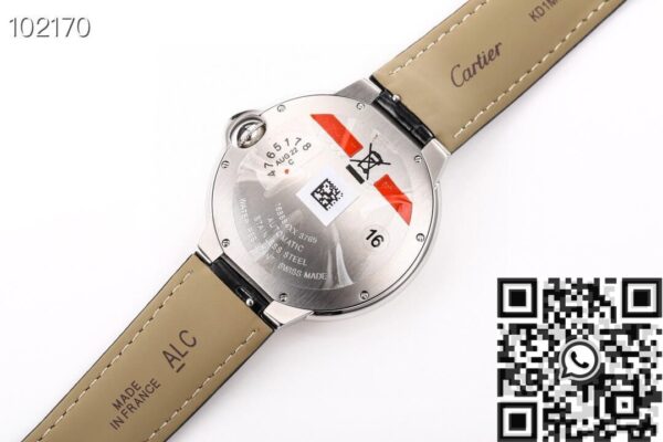 Cartier Ballon Bleu Women​ WSBB0026 Silver Gray Dial Size 42mm