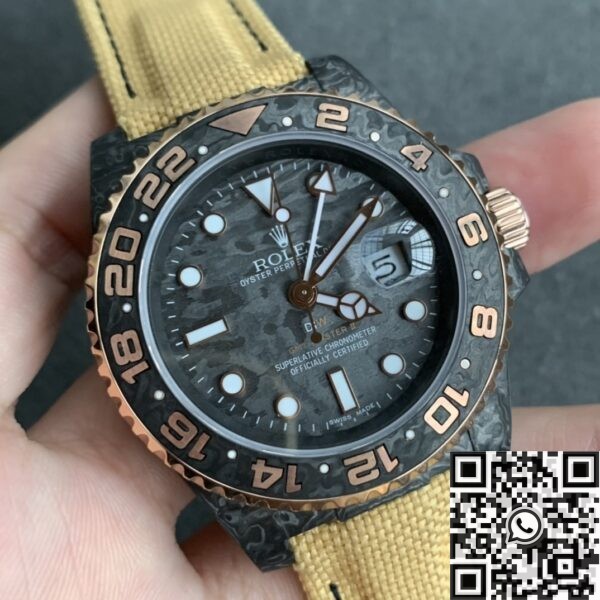 GMT-Master II Golden Bezel DIW Custom Rolex Watch