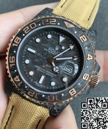 GMT-Master II Golden Bezel DIW Custom Rolex Watch