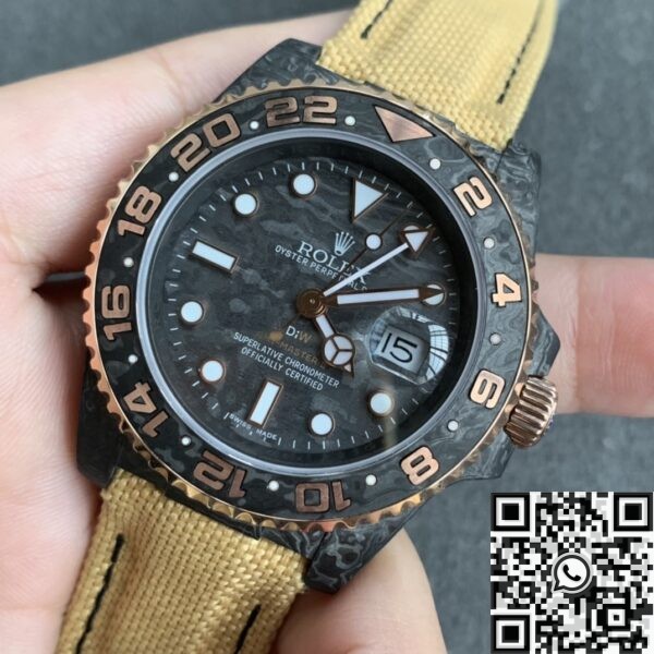 GMT-Master II Golden Bezel DIW Custom Rolex Watch