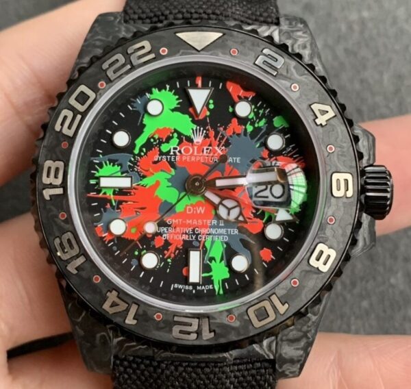 GMT-Master II Graffiti Personality DIW Custom Rolex Watch