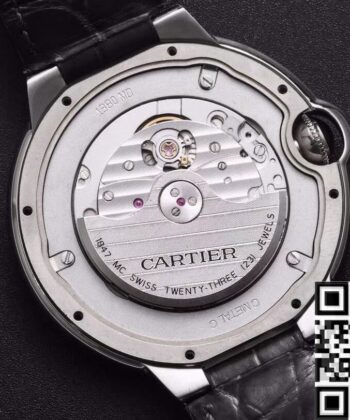 Cartier Ballon Bleu Women​ WSBB0026 Silver Gray Dial Size 42mm