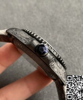 Custom GMT-Master II DIW Rolex Carbon Fiber Case Watch