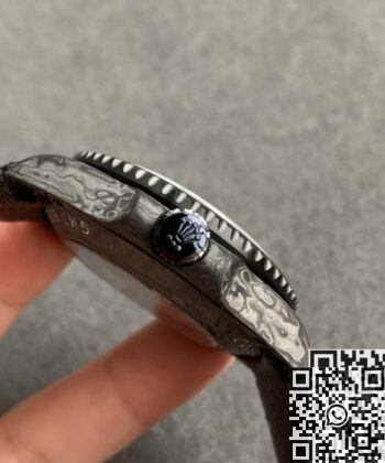 GMT-Master II Carbon Fiber DIW Custom Rolex Case Nylon Strap