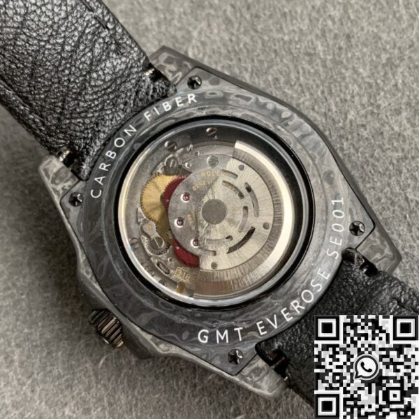 GMT-Master II Carbon Fiber DIW Custom Rolex Case Nylon Strap