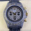 Gold And Black Rolex Daytona DIW Custom Carbon Fiber Shell