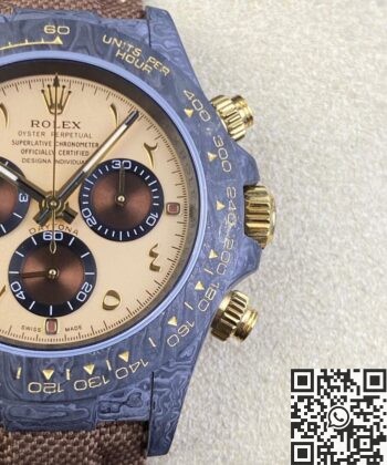 Rolex Daytona Movement​ DIW Custom Carbon Fiber Housing