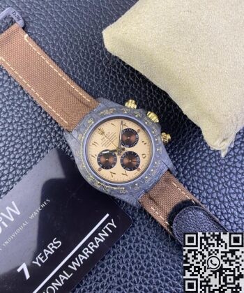 Rolex Daytona Movement​ DIW Custom Carbon Fiber Housing