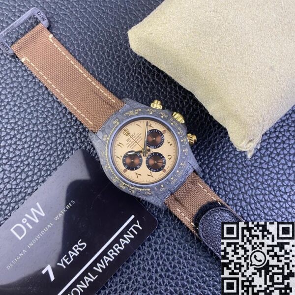 Rolex Daytona Movement​ DIW Custom Carbon Fiber Housing