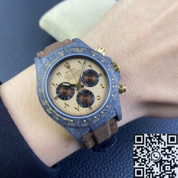Rolex Daytona Movement​ DIW Custom Carbon Fiber Housing