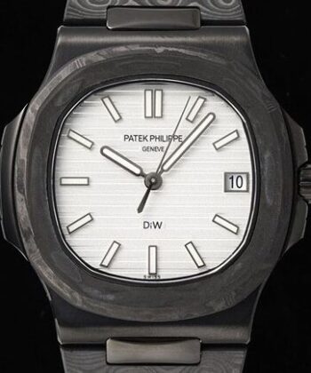 Patek Philippe Nautilus 5711 Carbon Fiber White Dial Custom
