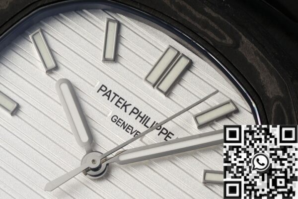 Patek Philippe Nautilus 5711 Carbon Fiber White Dial Custom