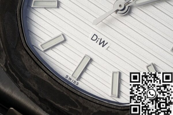 Patek Philippe Nautilus 5711 Carbon Fiber White Dial Custom