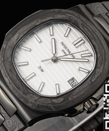 Patek Philippe Nautilus 5711 Carbon Fiber White Dial Custom