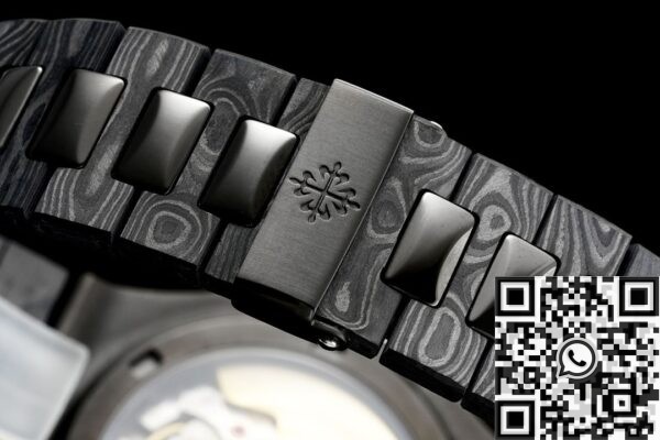 Patek Philippe Nautilus 5711 Carbon Fiber White Dial Custom