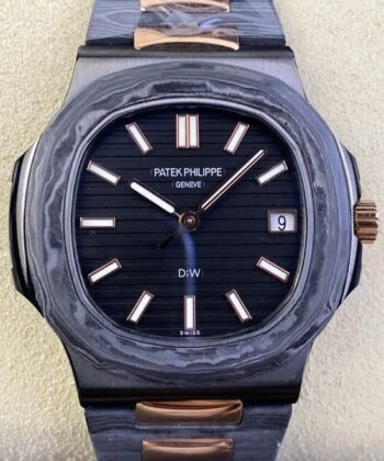 Patek Philippe Nautilus 5711 Super Clone Carbon Fiber Gold Case