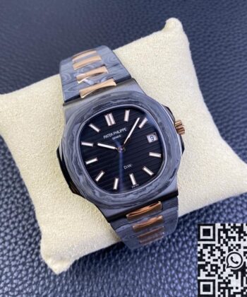 Patek Philippe Nautilus 5711 Super Clone Carbon Fiber Gold Case