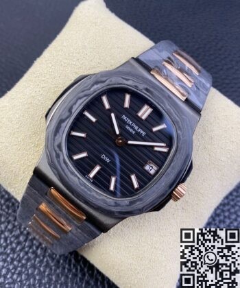 Patek Philippe Nautilus 5711 Super Clone Carbon Fiber Gold Case