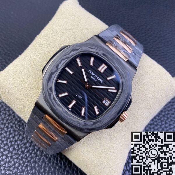 Patek Philippe Nautilus 5711 Super Clone Carbon Fiber Gold Case
